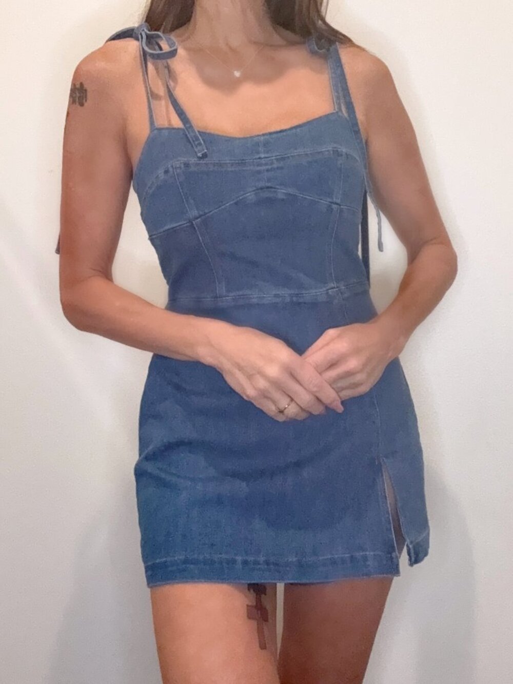 Denim Mini dres